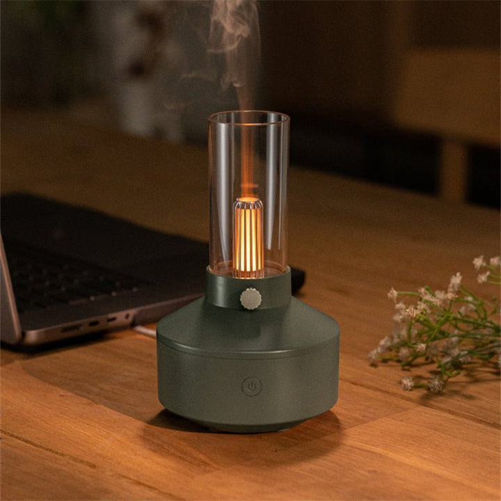 GlowMist - Sfeervolle Aromatherapie Diffuser met Nachtlicht Bowlift