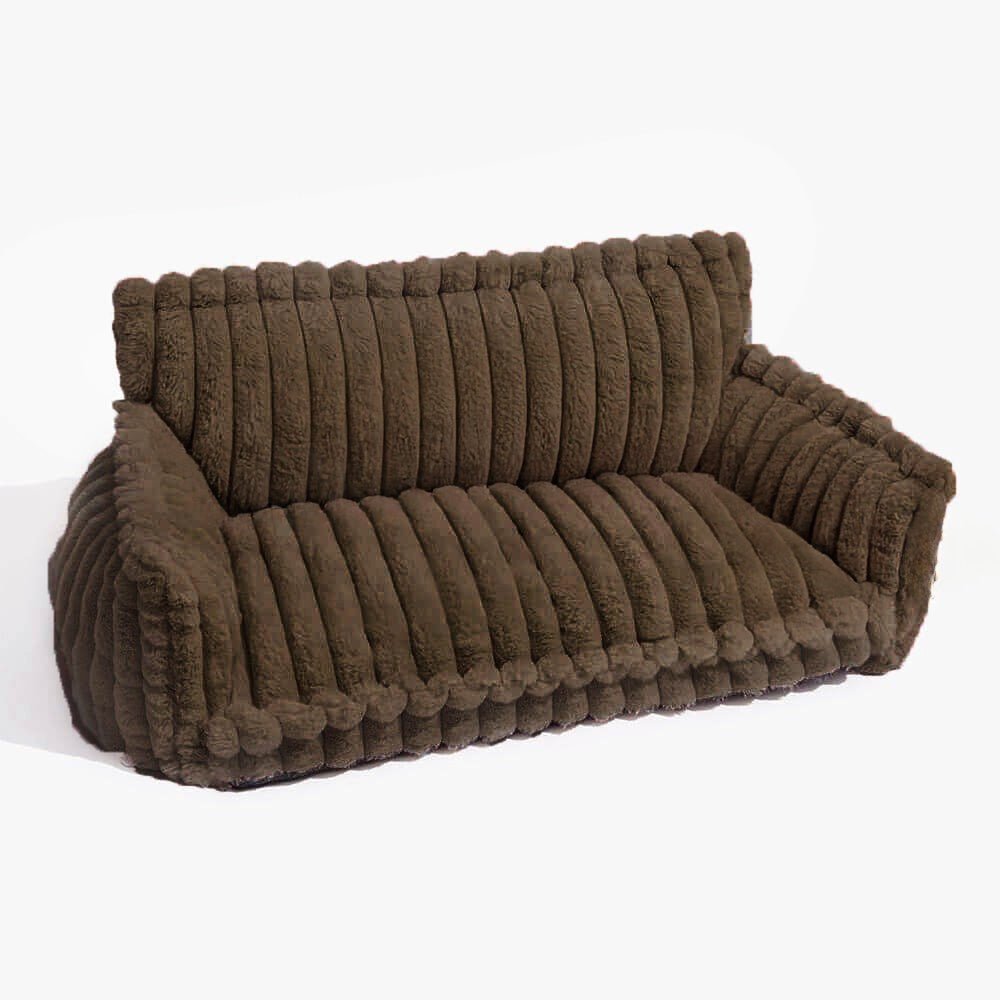 BowLift | CANILUX – Orthopedic Dog Bed with Raised Headrest & Soft Cushion