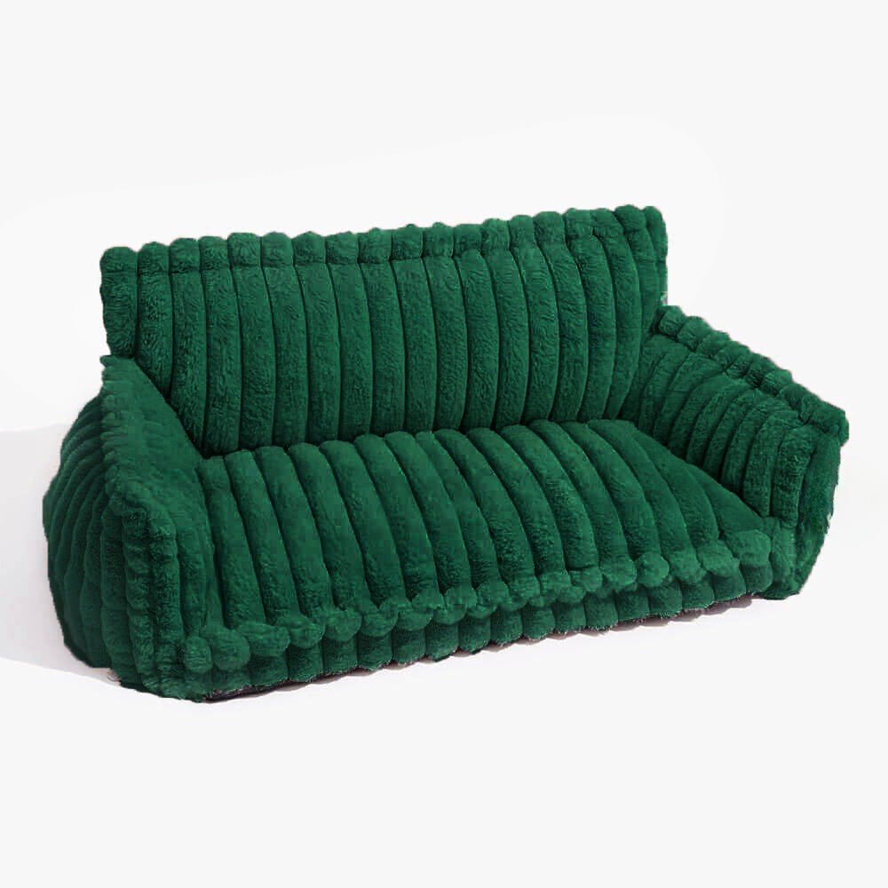 BowLift | CANILUX – Orthopedic Dog Bed with Raised Headrest & Soft Cushion
