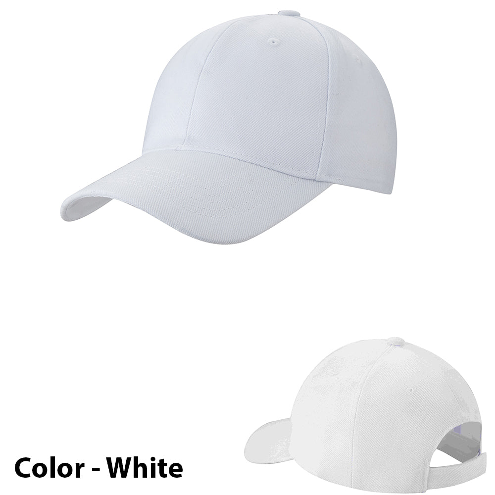 Baseball cap solid color - in many colors! | Bowlift