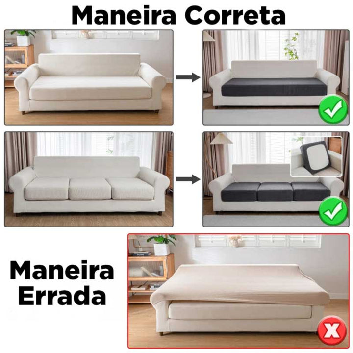 BowLift | Waterproof elastic sofa cover - Zion™