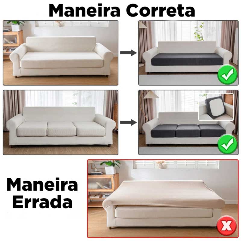 BowLift | Waterproof elastic sofa cover - Zion™