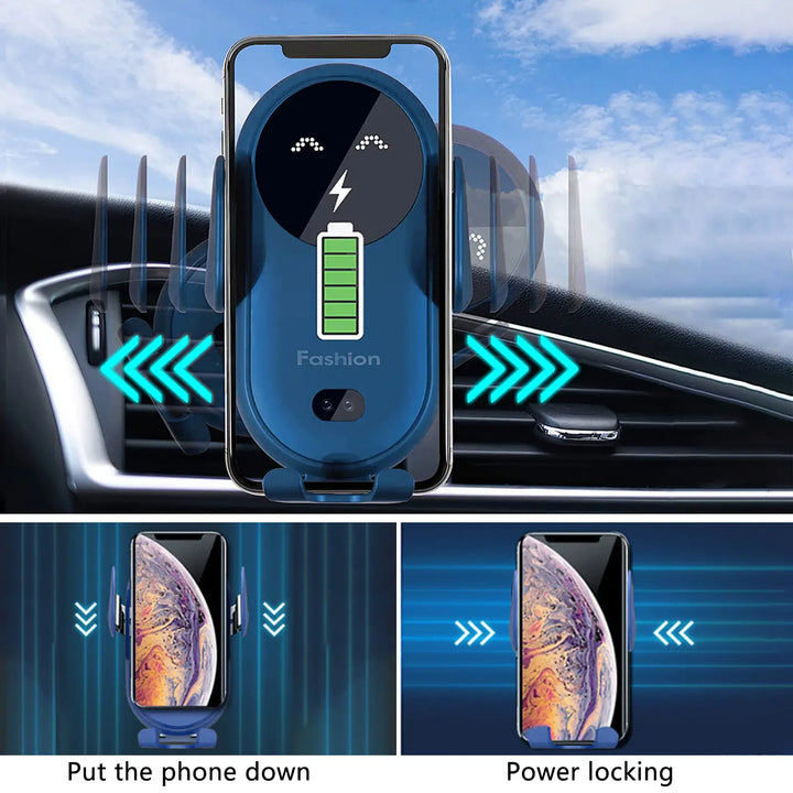 BowLift | Charger Pro - Fast Wireless Car Charger Phone Holder