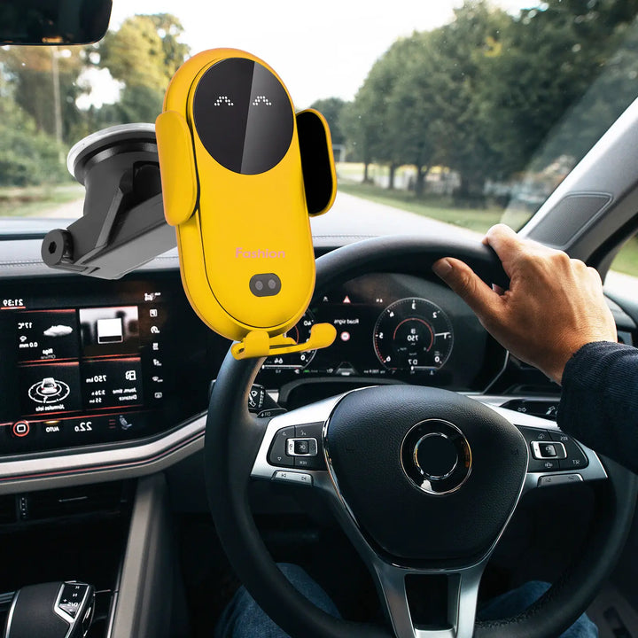BowLift | Charger Pro - Fast Wireless Car Charger Phone Holder