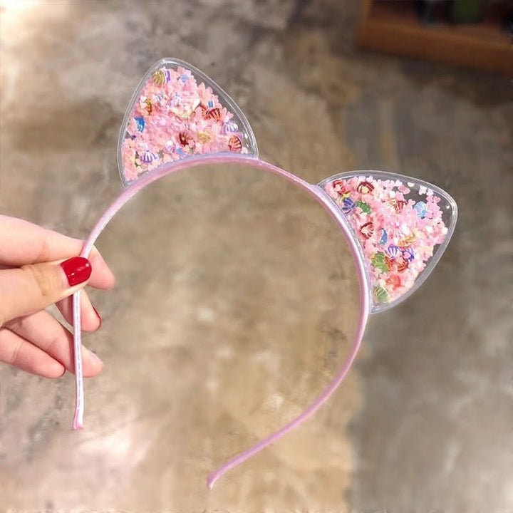 BowLift | Glitter hairband with cat ears | Stylish hairband for parties & special occasions