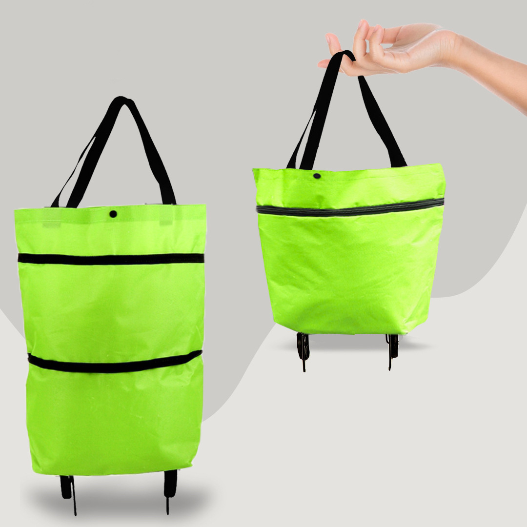 BowLift | CarryFlex – 2-in-1 Convertible Shopping Bag with Wheels