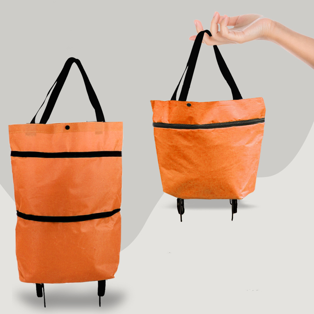 BowLift | CarryFlex – 2-in-1 Convertible Shopping Bag with Wheels