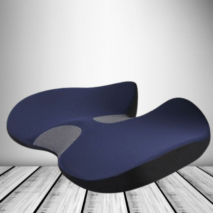 BowLift | Ergonomic Memory Foam Car Seat Cushion – Tailbone & Sciatica Support Pillow
