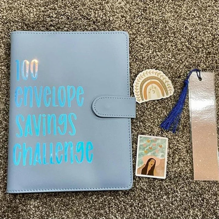 BowLift | CASHSAVVY – 100 Envelope Challenge Budget Binder for Family Savings