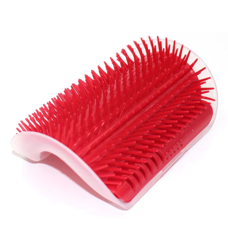 Cat Corner Brush for Self-Grooming - PurrGroom Bowlift