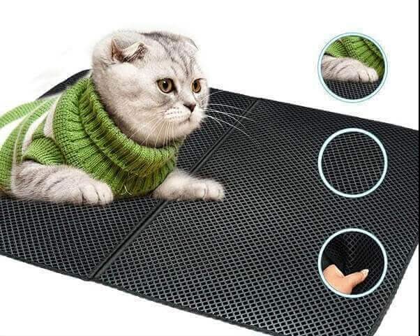 BowLift | Non-slip cat litter mat with waterproof protection
