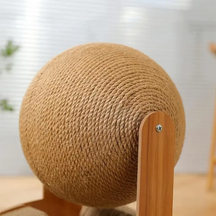 BowLift | Durable Cat Scratching Post with Sisal Ball