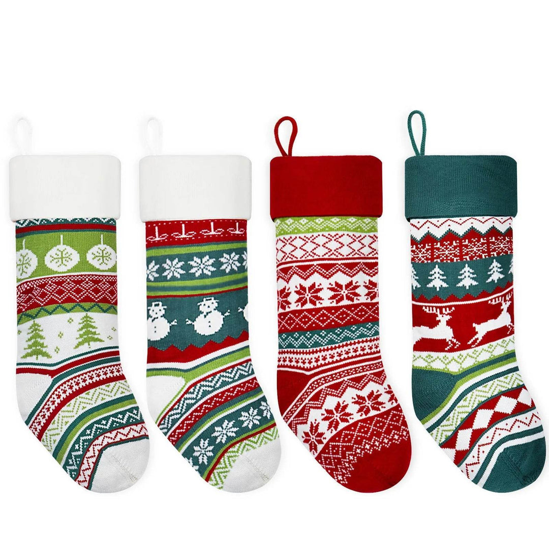 BowLift | Christmas Stockings Candy Knitted Bag Wool