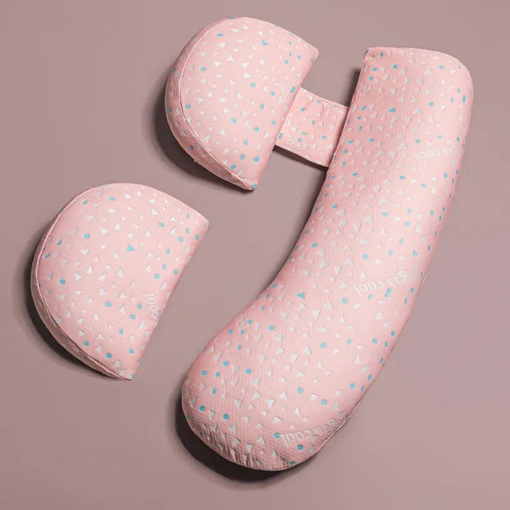 ComfyMama U-shaped pregnancy pillow – Full body support & washable cover | Bowlift