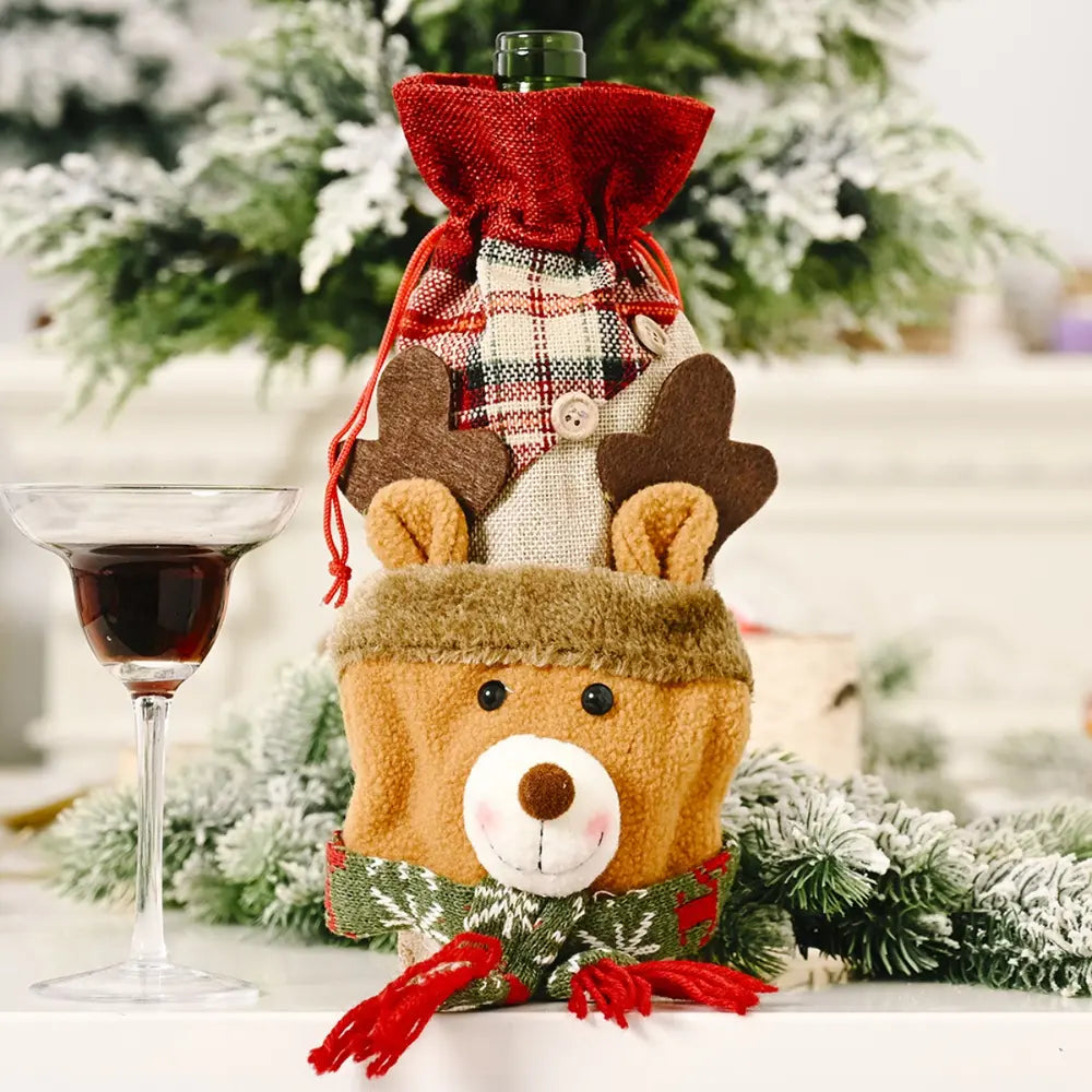 BowLift | Christmas Wine Bottle Cover