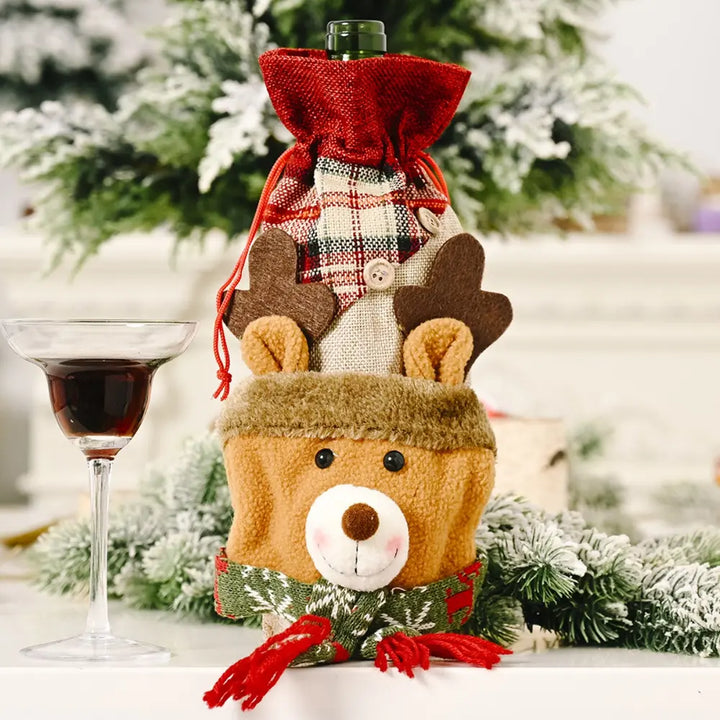 BowLift | Christmas Wine Bottle Cover
