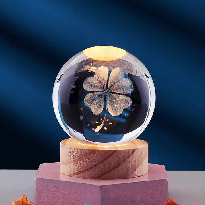 3D Crystal Ball Night Lamp Bowlift
