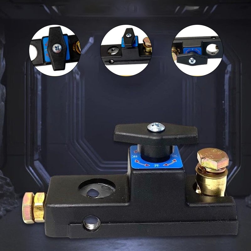 Car battery switch with disconnect function | Bowlift