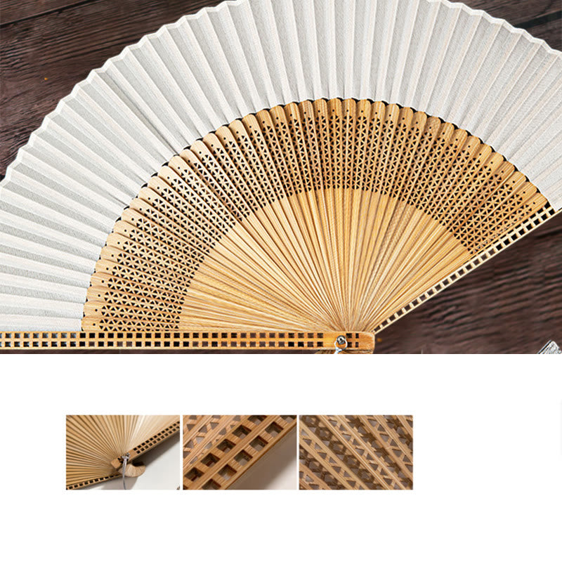BowLift | Hand fan made of bamboo silk