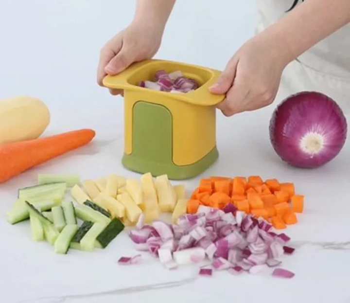 ChopMaster – Multifunctional Vegetable Cutter & French Fry Cutter with Hand Pressure Mechanism | Bowlift