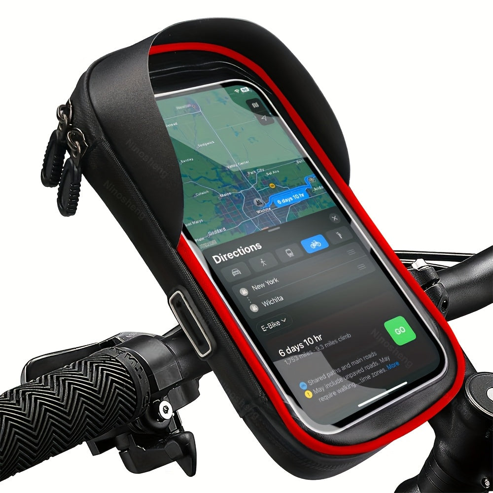 Waterproof Phone Holder for Bicycle and Motorcycle – 360° Rotatable and Suitable for 4.5–6.4 Inches | Bowlift