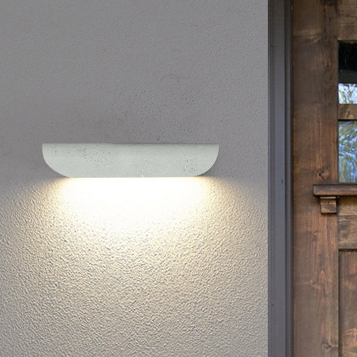 BowLift | Modern Waterproof Curved Outdoor Wall Lamp