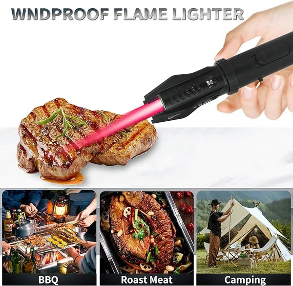 Windproof lighter with torch for self-defense | Bowlift