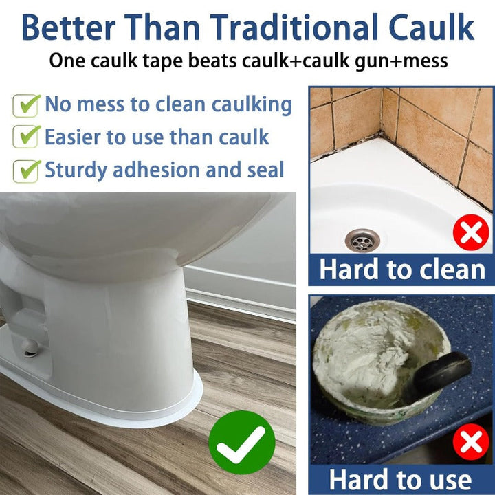 Waterproof Caulk Tape Bowlift