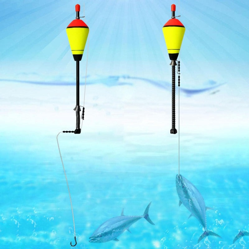 BowLift | High-Sensitivity Automatic Fishing Float with Durable High-Carbon Rod