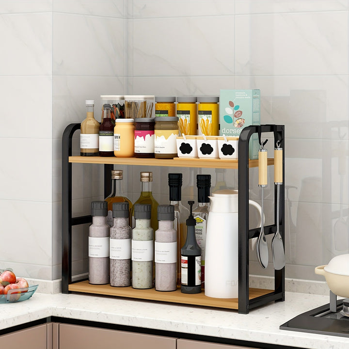 BowLift | Spicify Storage Rack - Stylish Kitchen Storage Rack Made of Stainless Steel for Organization
