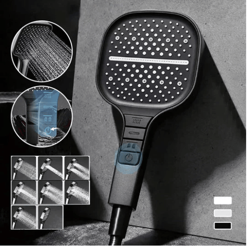 Elite - Showerhead with 7 dynamic spray options Bowlift