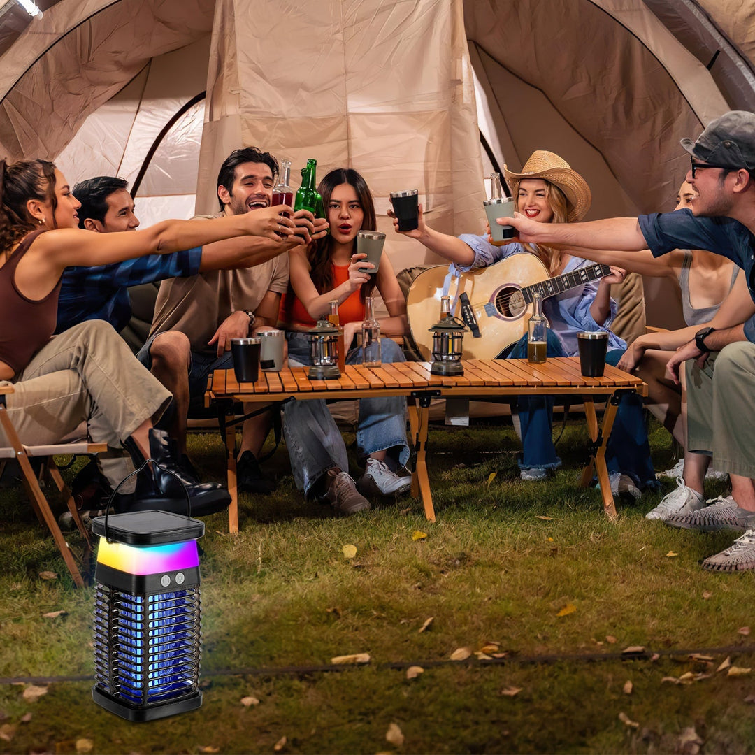 Solar Mosquito Repellent Lamp UV Light Mosquito Lamp RGB | Bowlift
