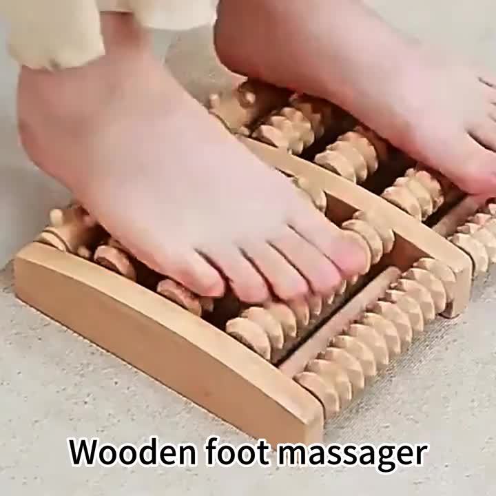 BowLift | Wooden Foot Roller – Reduce Tension and Stimulate Circulation