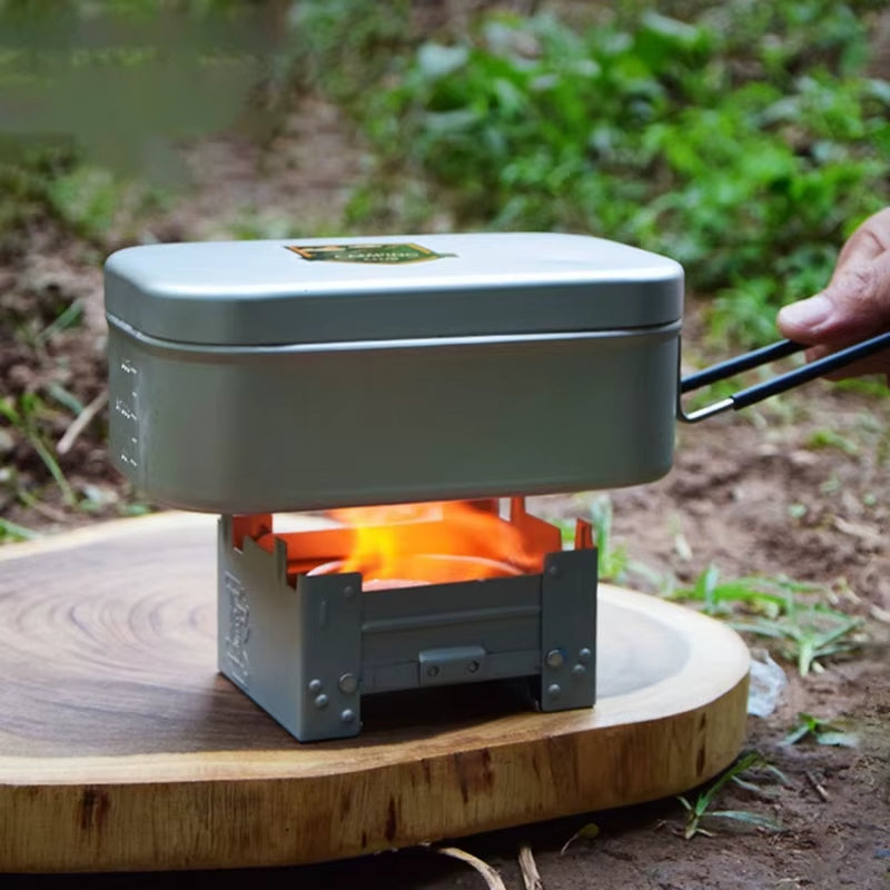 Ultra-Lightweight Folding Ironwood Pocket Size Burner | Bowlift