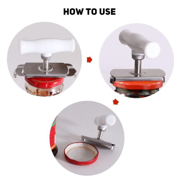 BowLift | Non-slip Stainless Steel Jar Opener