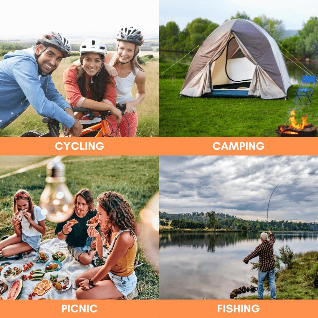 SolarFlow Portable Shower — Experience warm freedom and freshness wherever adventure calls | Bowlift