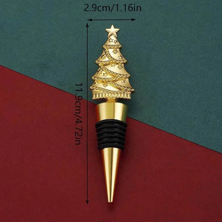 BowLift | Creative Christmas Tree Wine Stopper Sealed Wine Bottle Stopper