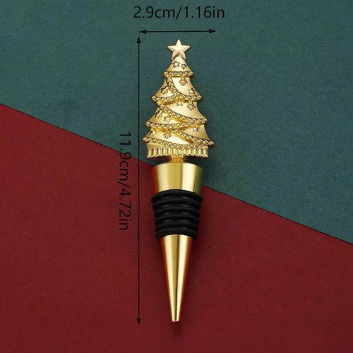 BowLift | Creative Christmas Tree Wine Stopper Sealed Wine Bottle Stopper