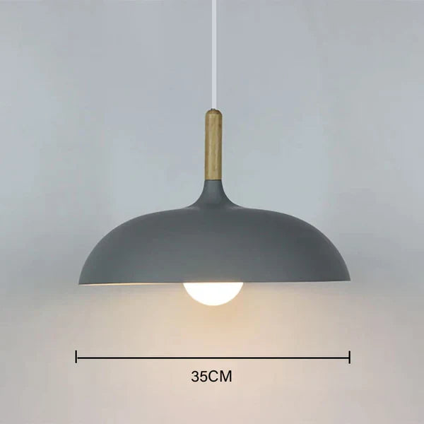 BowLift | Ceiling lamp in Scandinavian Oak - ScandiLuxe