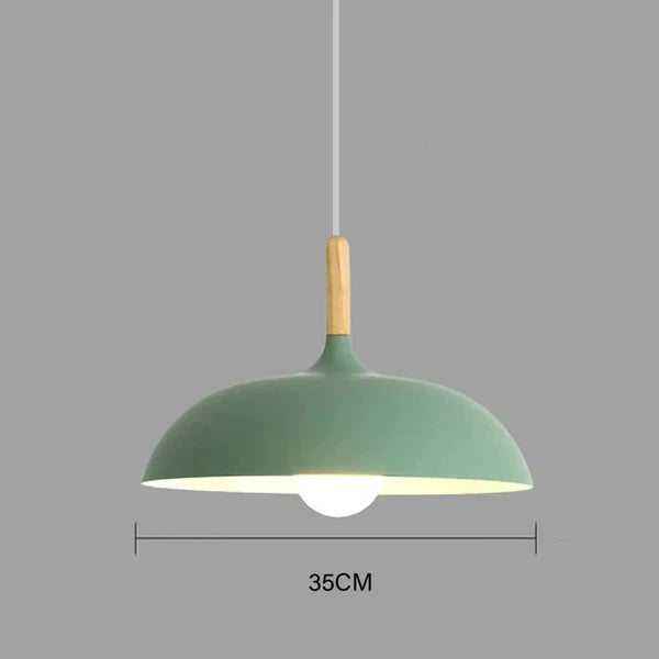 BowLift | Ceiling Light in Scandinavian Oak - ScandiLuxe
