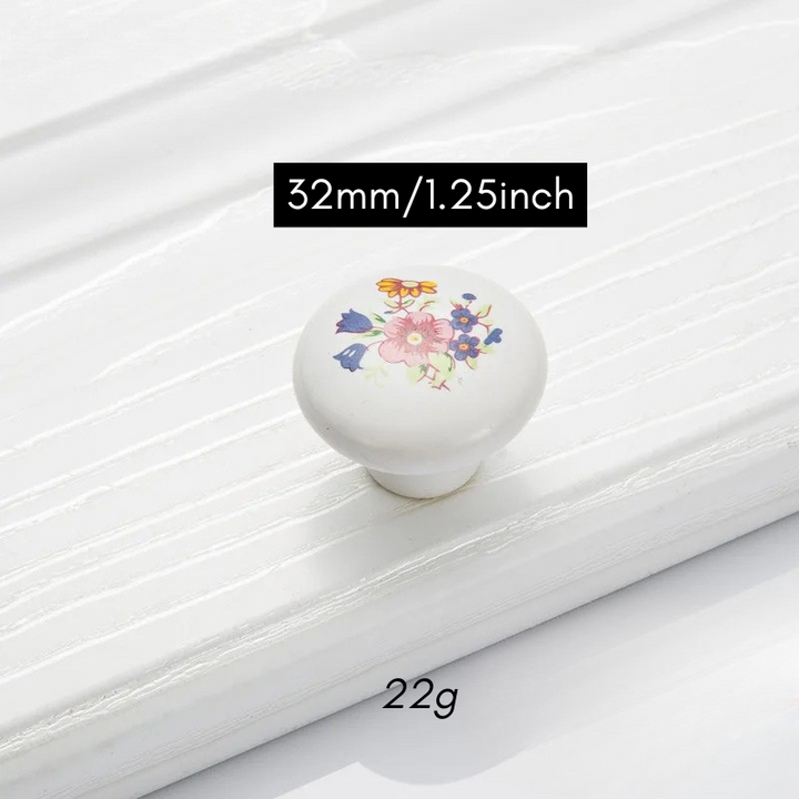 Ceramic Cabinet Drawer Door Furniture Handle and Door Knob | Bowlift