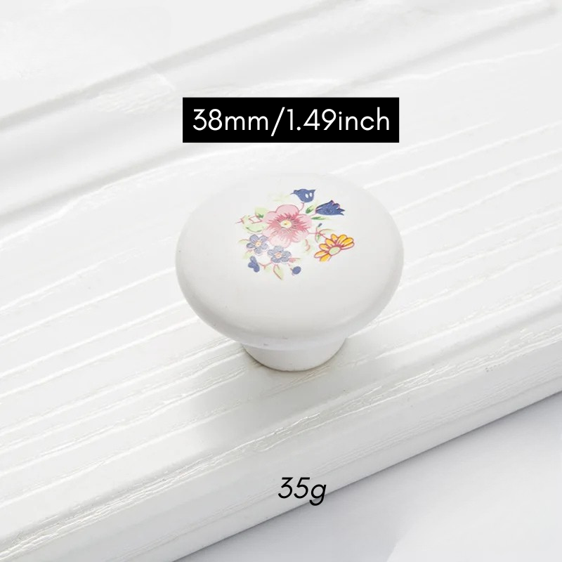 Ceramic Cabinet Drawer Door Furniture Handle and Door Knob | Bowlift