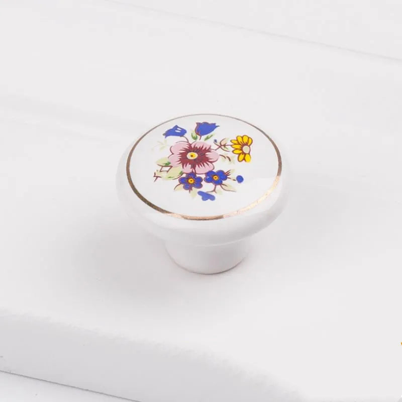 Ceramic Cabinet Drawer Door Furniture Handle and Door Knob | Bowlift