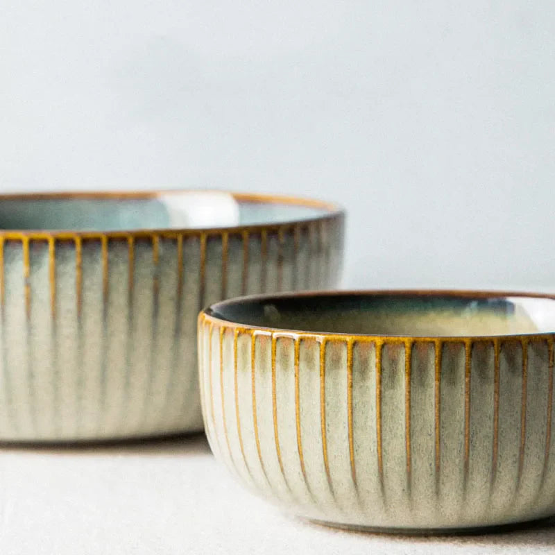 Ceramic Dessert Plate and Rice Bowl Tableware Kitchen Dinnerware | Bowlift