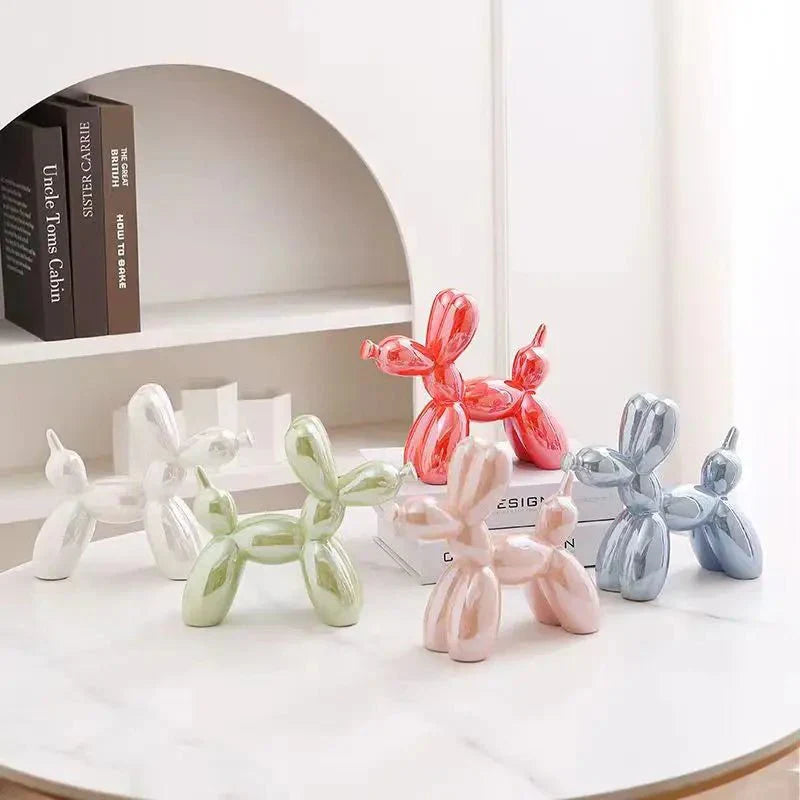 BowLift | Ceramic Glossy Balloon Dog Ornament