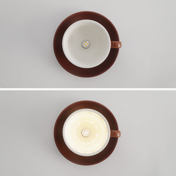 BowLift | CeramiLux Morandi Coffee Cup Ceiling Light – CeramiLux
