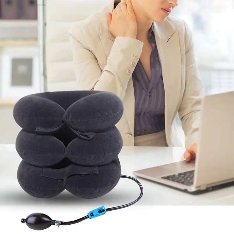 BowLift | Inflatable Cervical Traction Neck Pillow