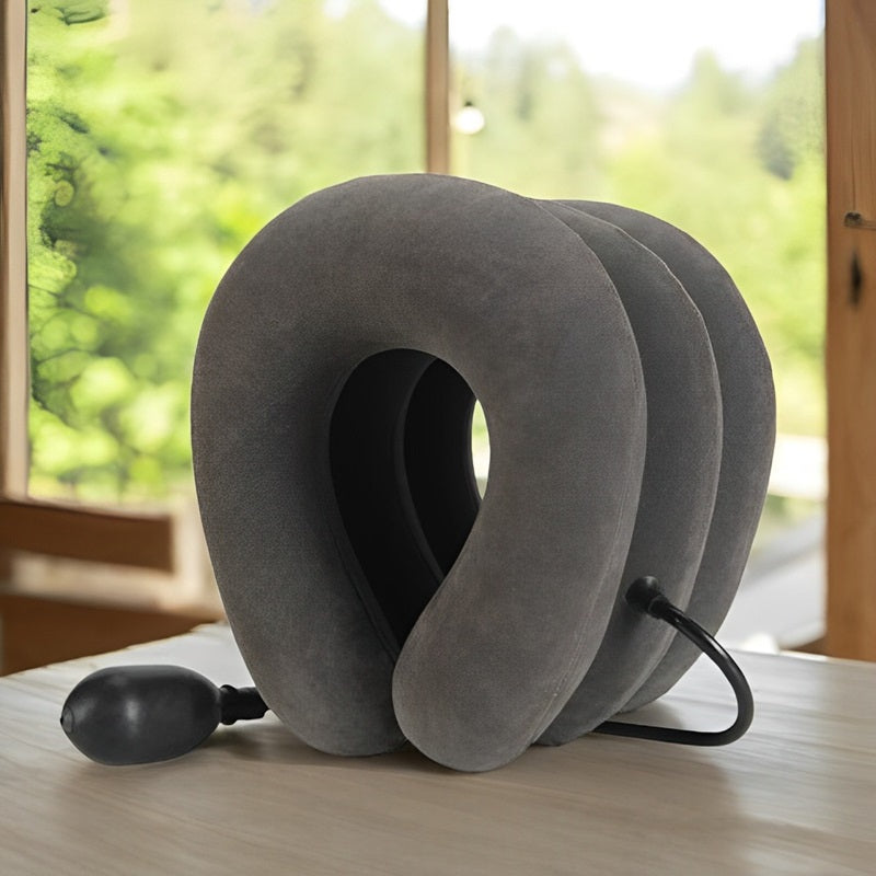 BowLift | Inflatable Cervical Traction Neck Pillow
