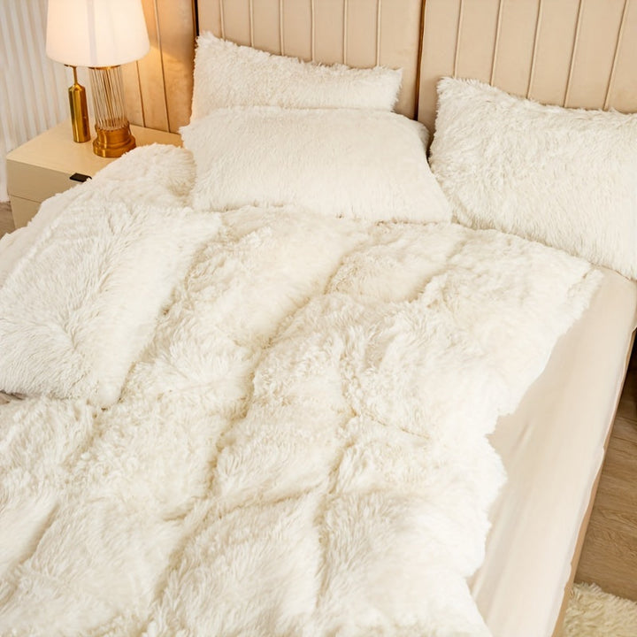BowLift | Ultra Soft Plush Duvet Cover Set with Zipper - Luxury & Comfort