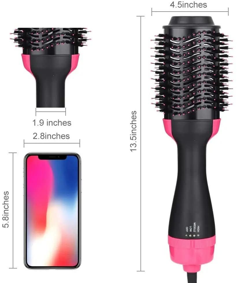 BowLift | 4-in-1 hairdryer & straightener for volume, shine & styling versatility
